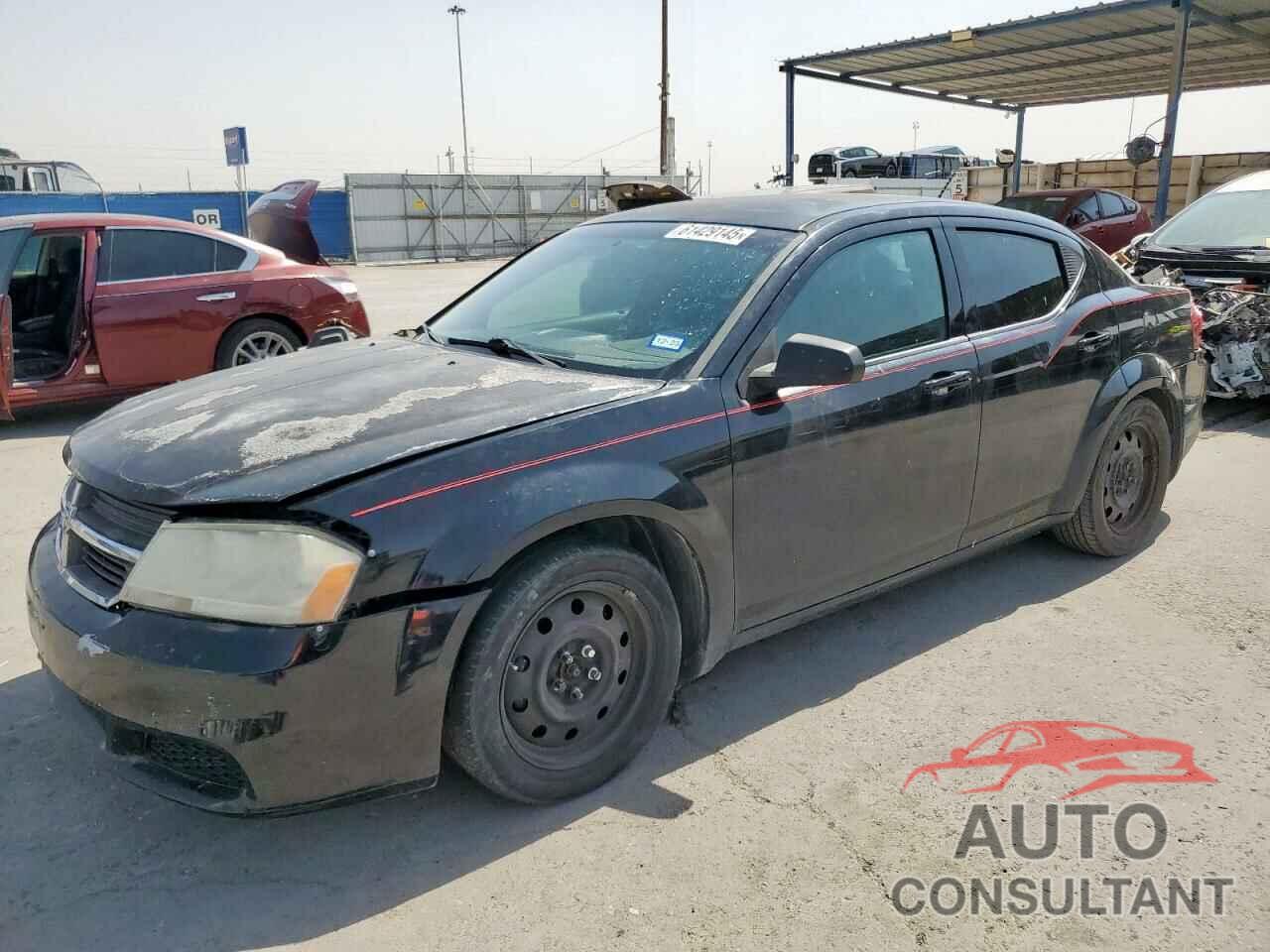 DODGE AVENGER 2013 - 1C3CDZAB7DN544353