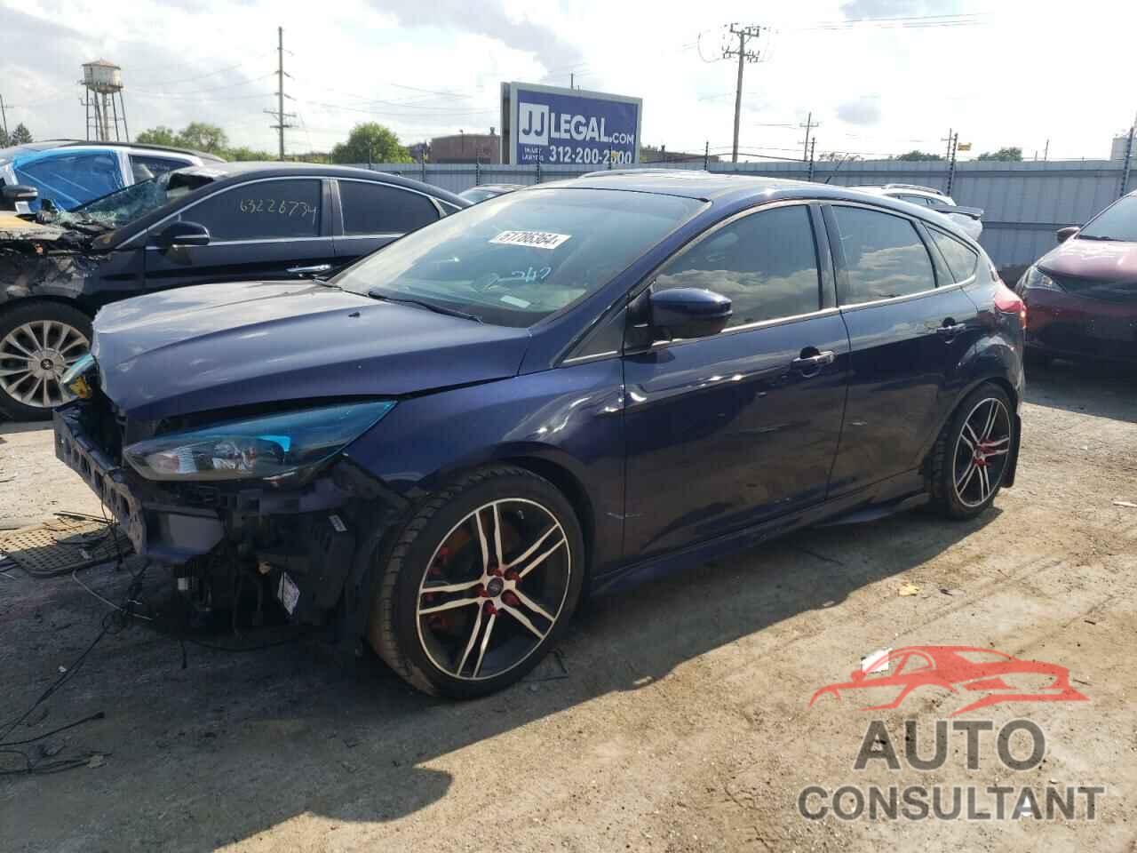 FORD FOCUS 2017 - 1FADP3L96HL289474