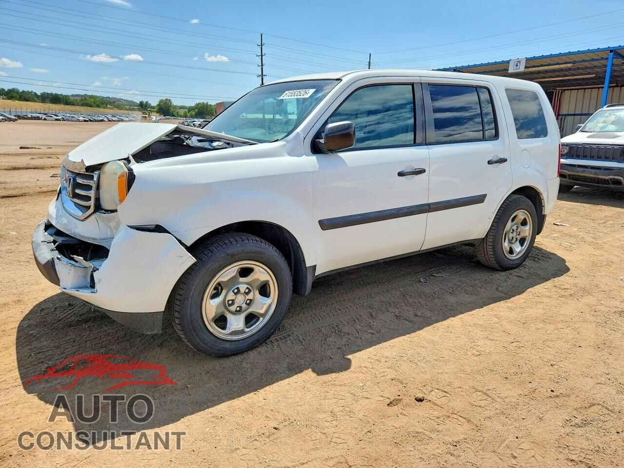 HONDA PILOT 2015 - 5FNYF4H22FB008142