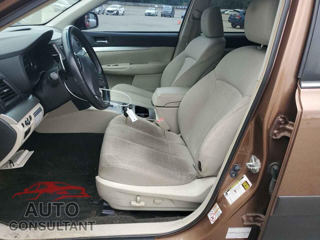 SUBARU OUTBACK 2012 - 4S4BRCCC5C3236843