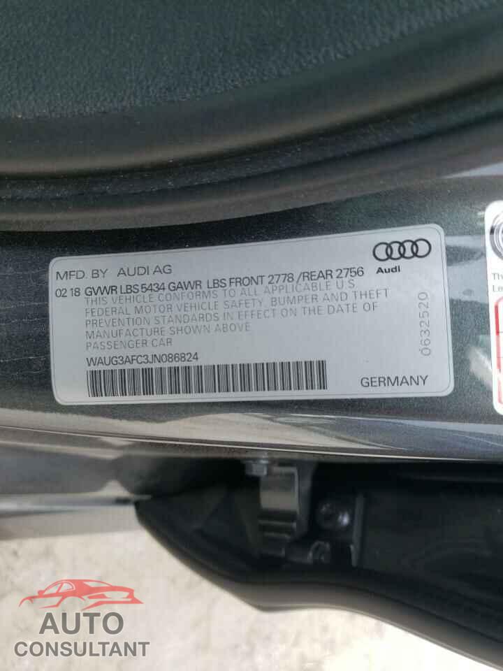 AUDI A6 2018 - WAUG3AFC3JN086824