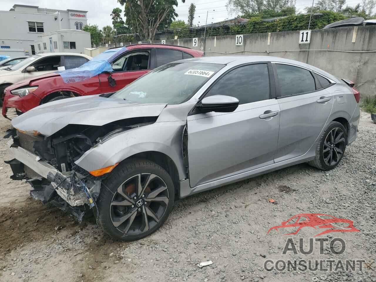 HONDA CIVIC 2019 - 2HGFC2F88KH593780