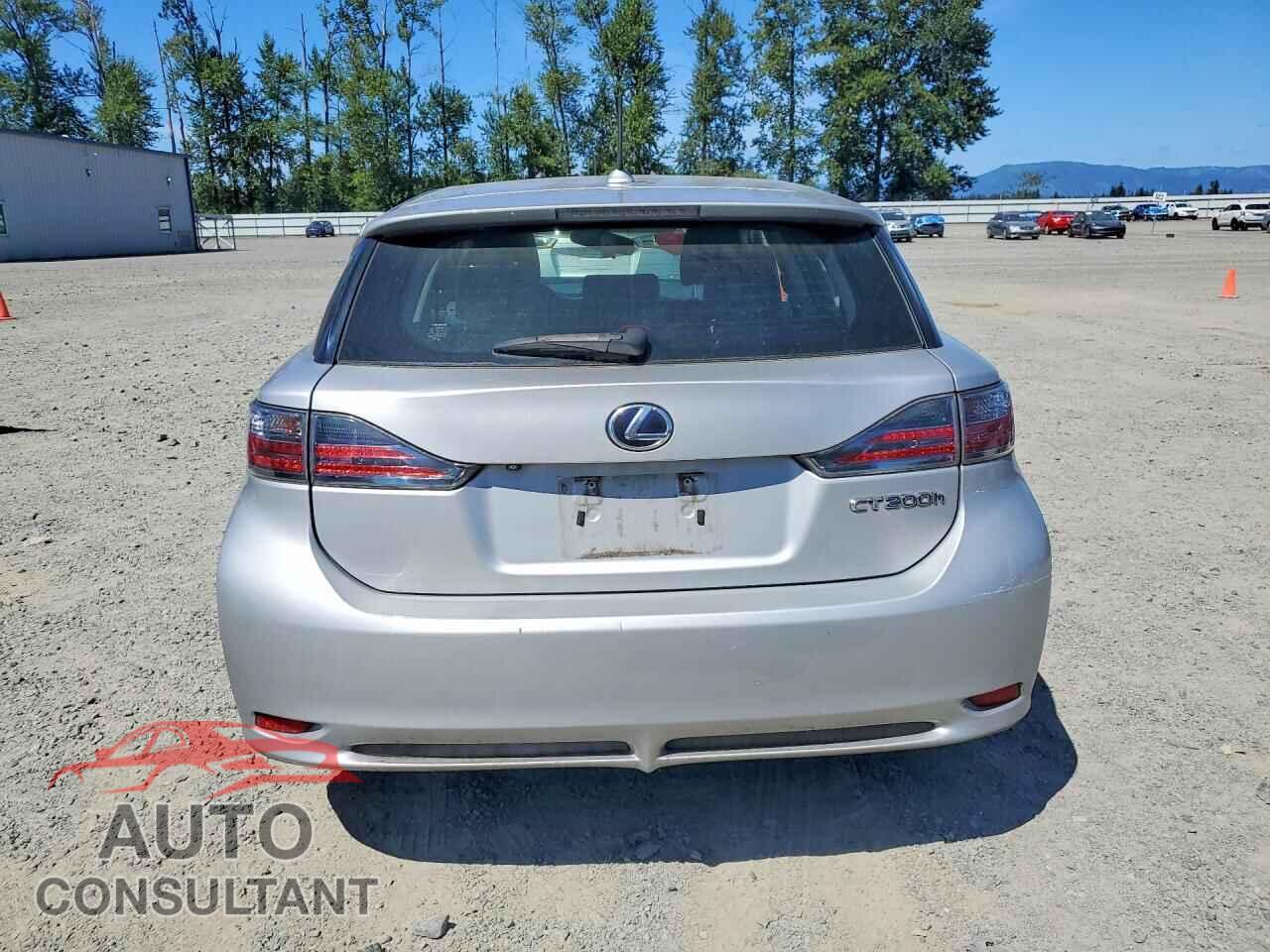LEXUS CT 200 2012 - JTHKD5BH8C2069801