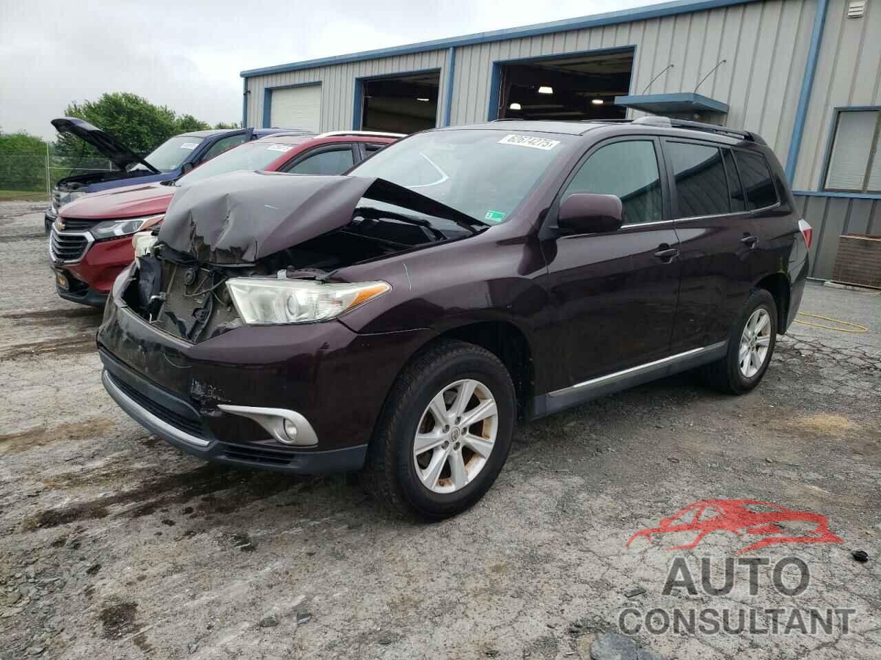 TOYOTA HIGHLANDER 2013 - 5TDZK3EH4DS095800