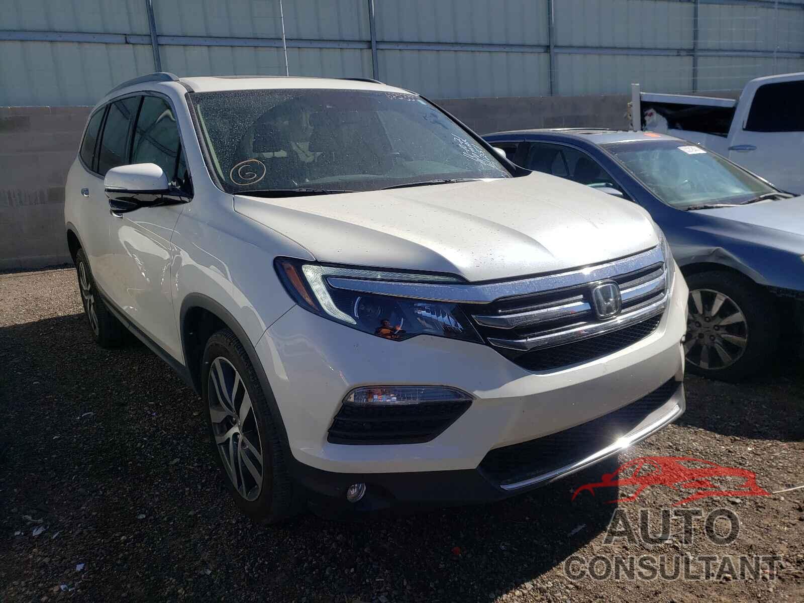 HONDA PILOT 2017 - 5FNYF6H9XHB021863