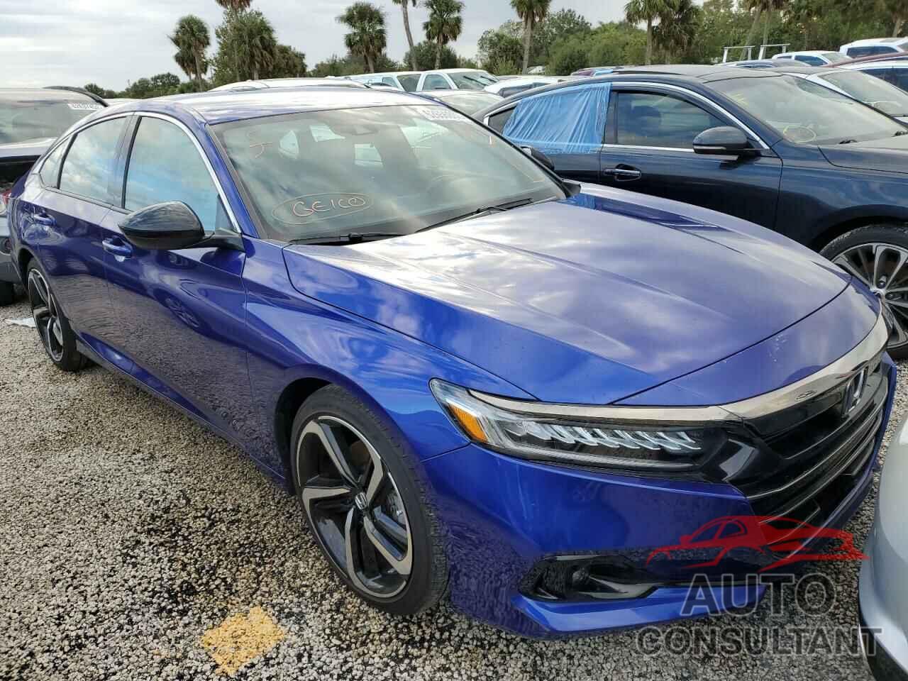 HONDA ACCORD 2021 - 1HGCV1F32MA107218