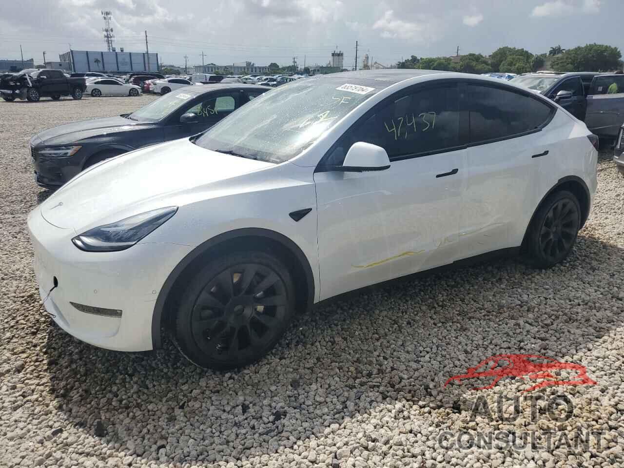 TESLA MODEL Y 2021 - 5YJYGDEEXMF176393