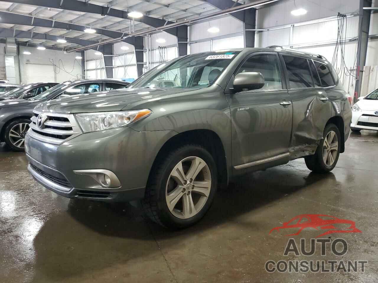 TOYOTA HIGHLANDER 2013 - 5TDDK3EH1DS221928