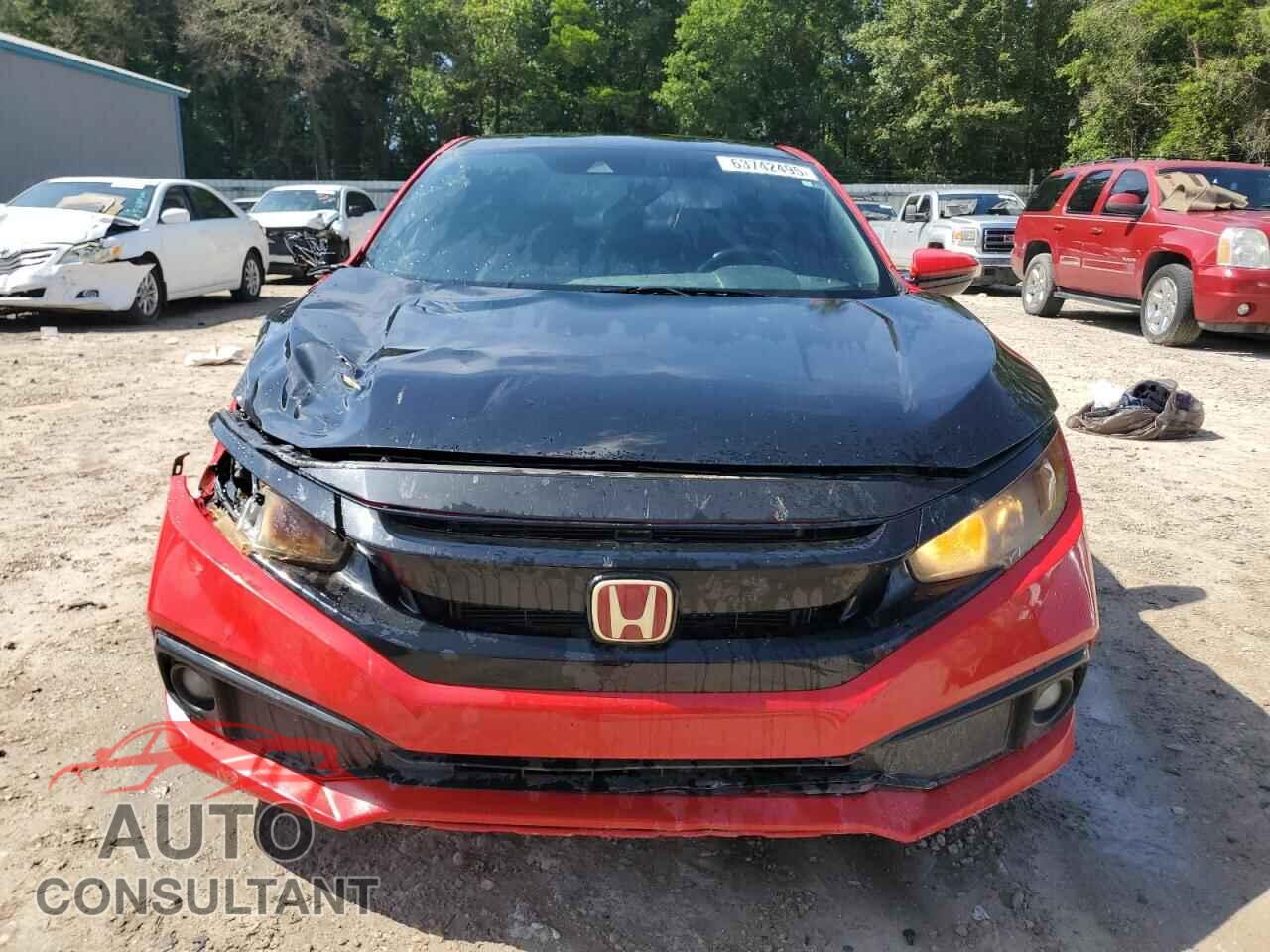 HONDA CIVIC 2019 - 2HGFC2F83KH564591