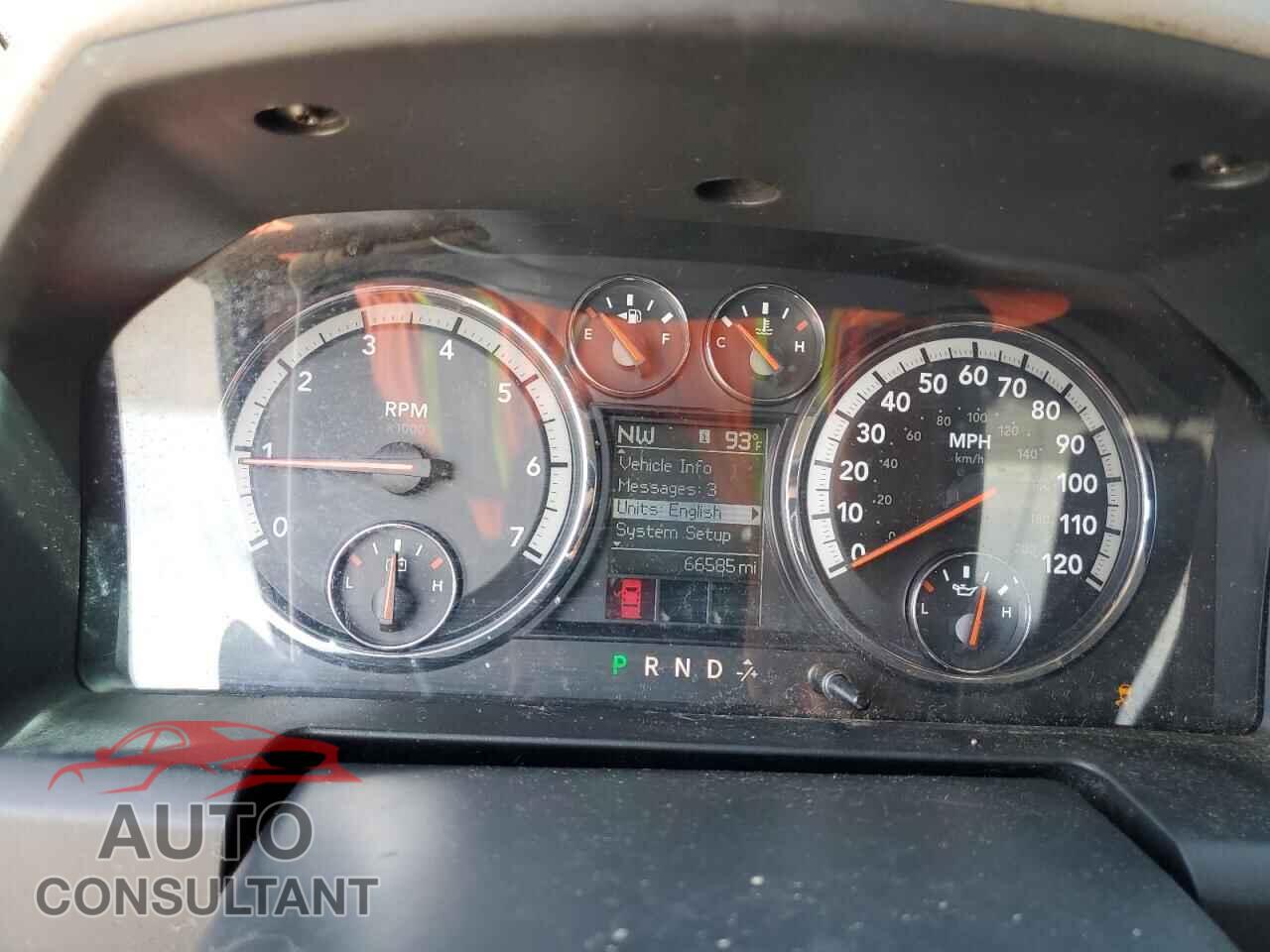 DODGE RAM 1500 2012 - 1C6RD6GT1CS189420