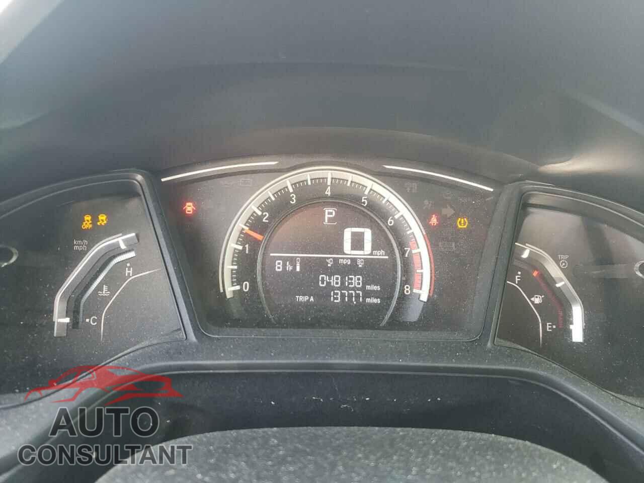 HONDA CIVIC 2017 - 19XFC2F52HE000665