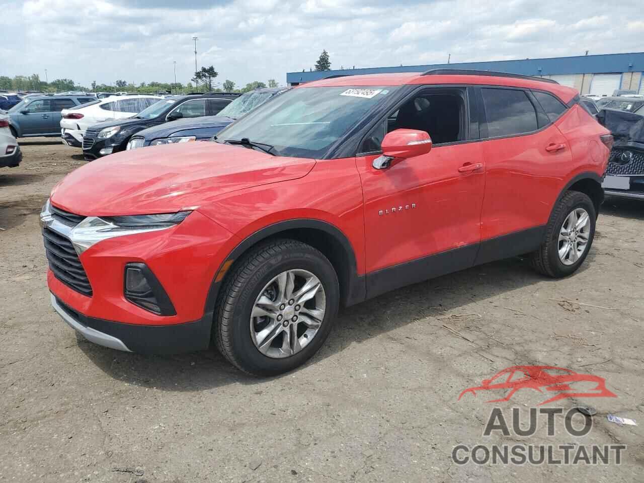 CHEVROLET BLAZER 2021 - 3GNKBCRS7MS532313