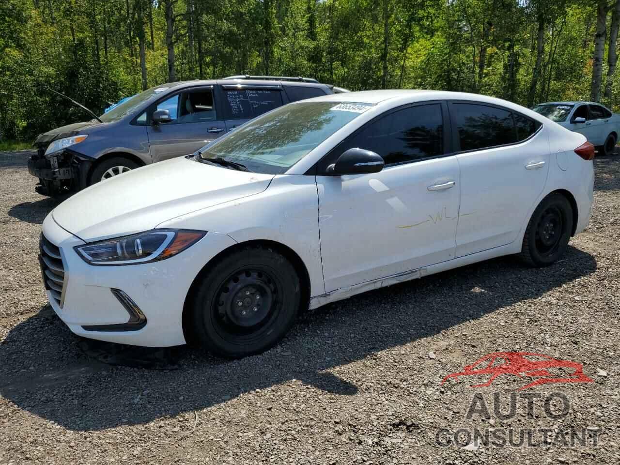 HYUNDAI ELANTRA 2017 - KMHD84LF9HU275013