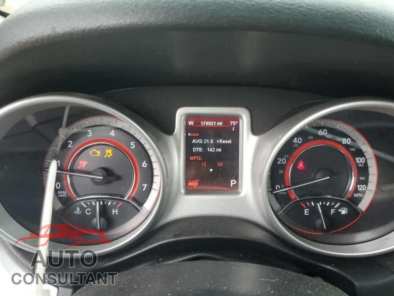DODGE JOURNEY 2012 - 3C4PDCBG5CT288233