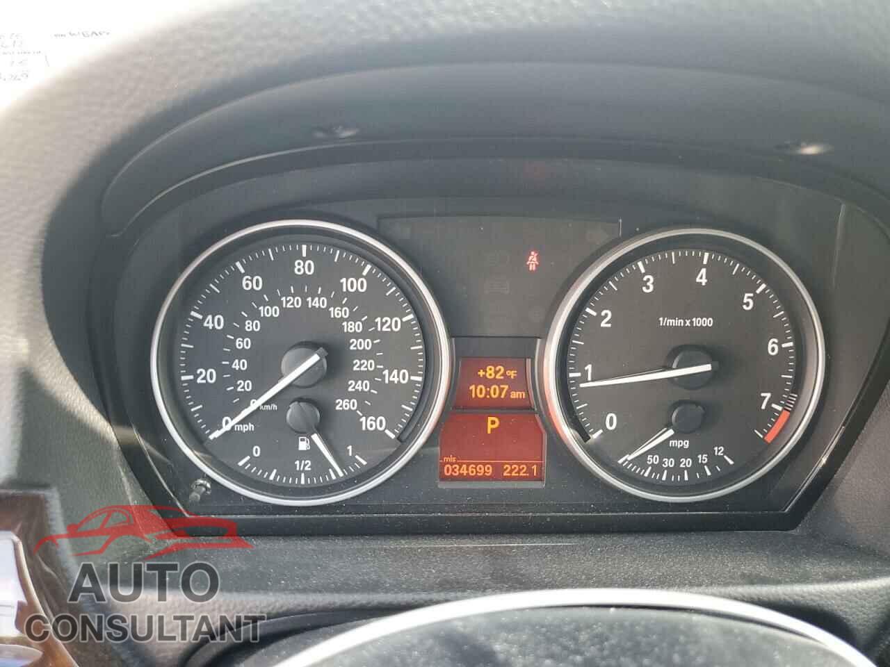BMW 3 SERIES 2011 - WBAPK5C55BA995575