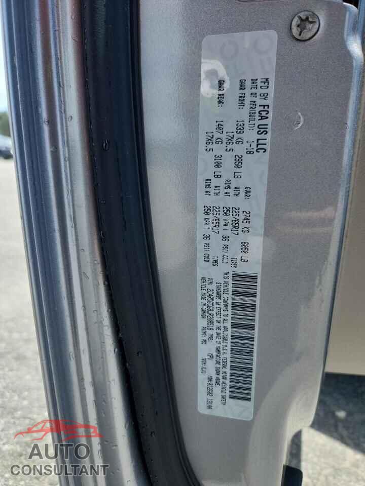 DODGE CARAVAN 2018 - 2C4RDGCG8JR208518