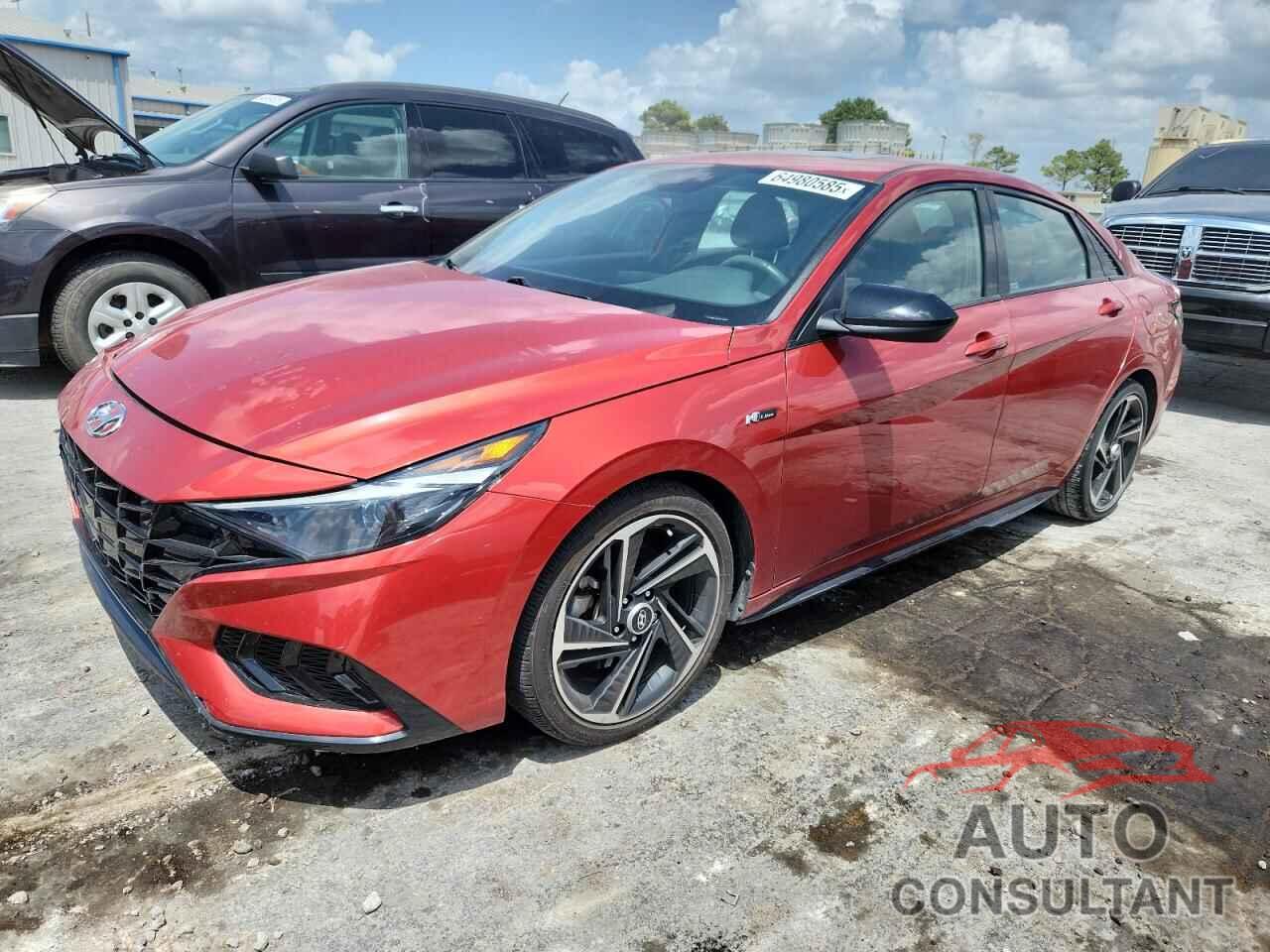 HYUNDAI ELANTRA 2021 - KMHLR4AF4MU189694