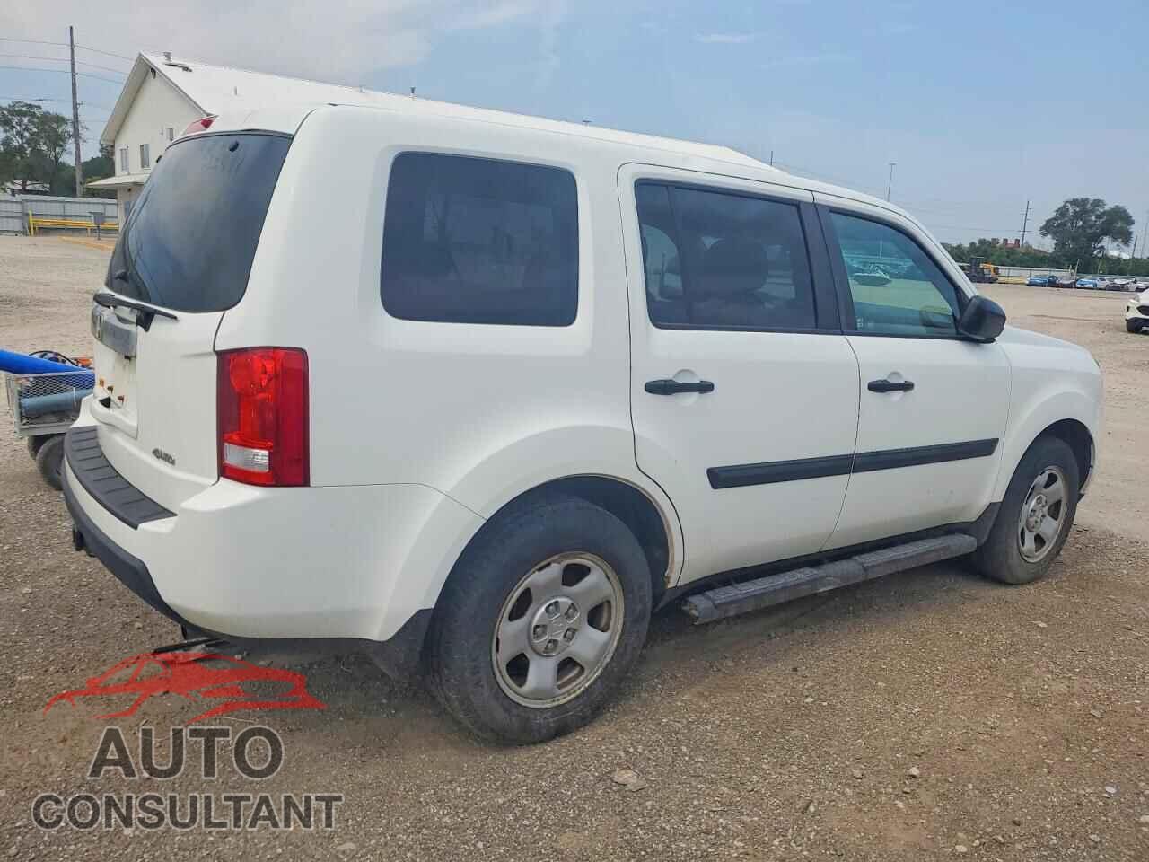 HONDA PILOT 2011 - 5FNYF4H23BB094166