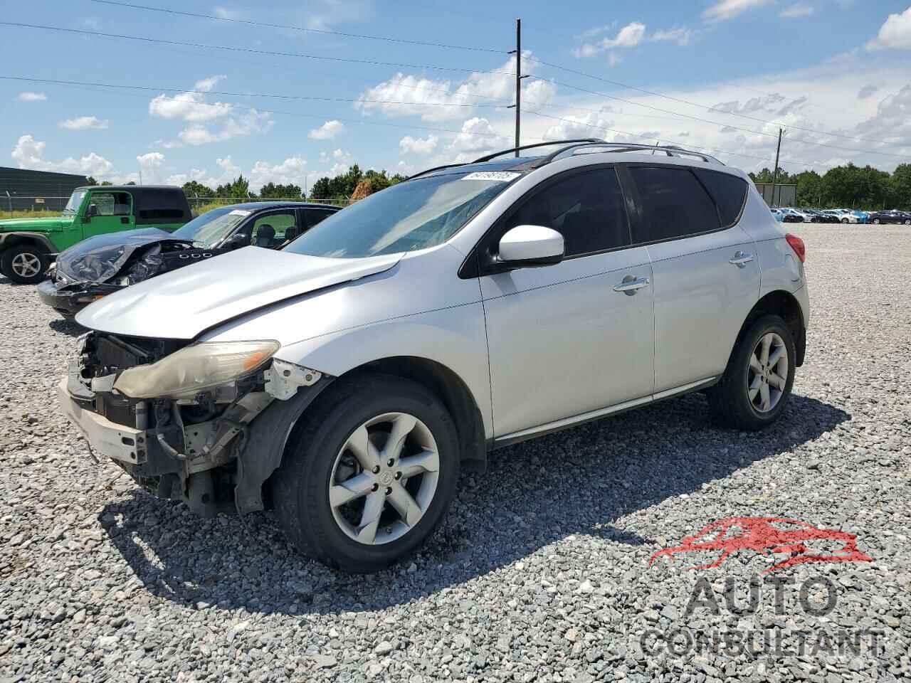 NISSAN MURANO 2009 - JN8AZ18U39W105671