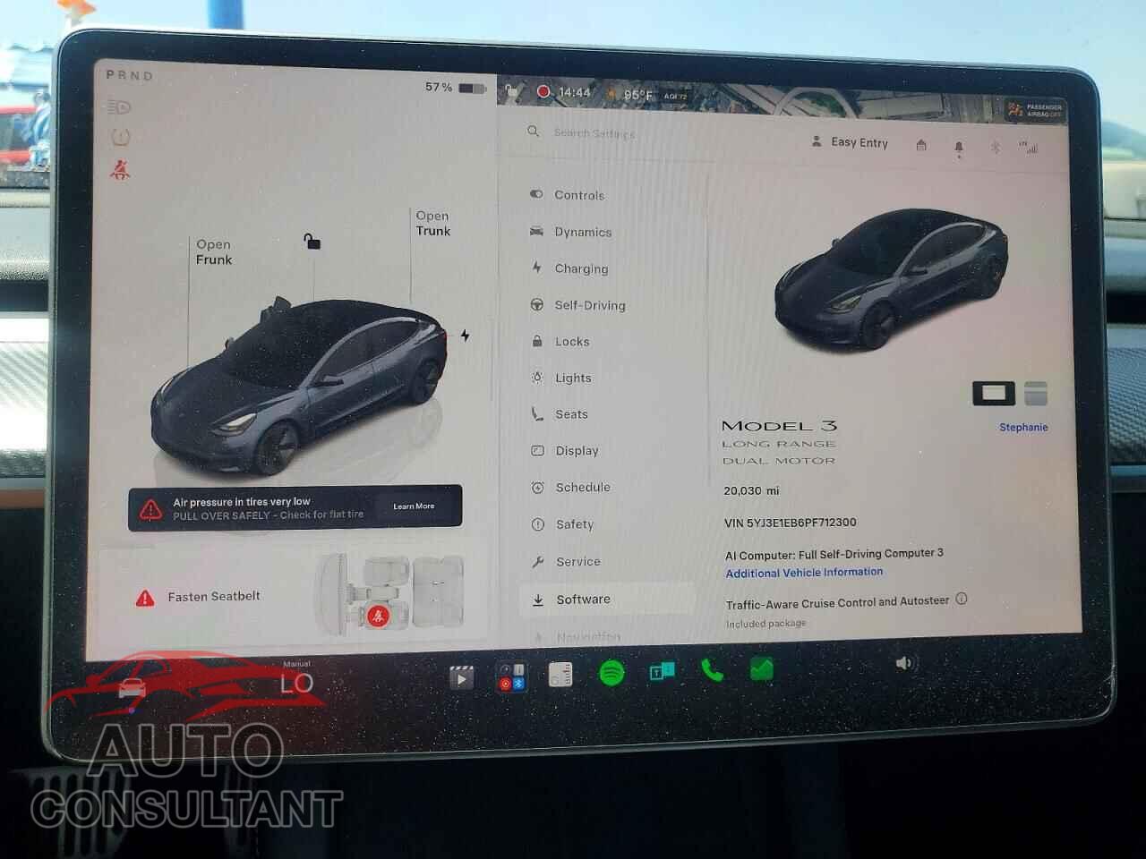 TESLA MODEL 3 2023 - 5YJ3E1EB6PF712300