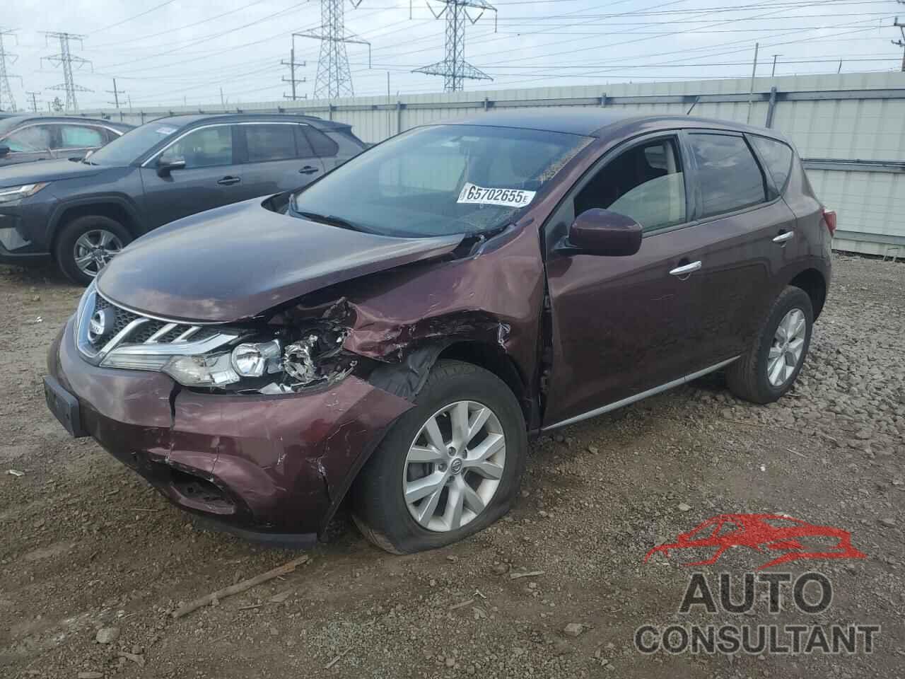 NISSAN MURANO 2013 - JN8AZ1MW1DW315220