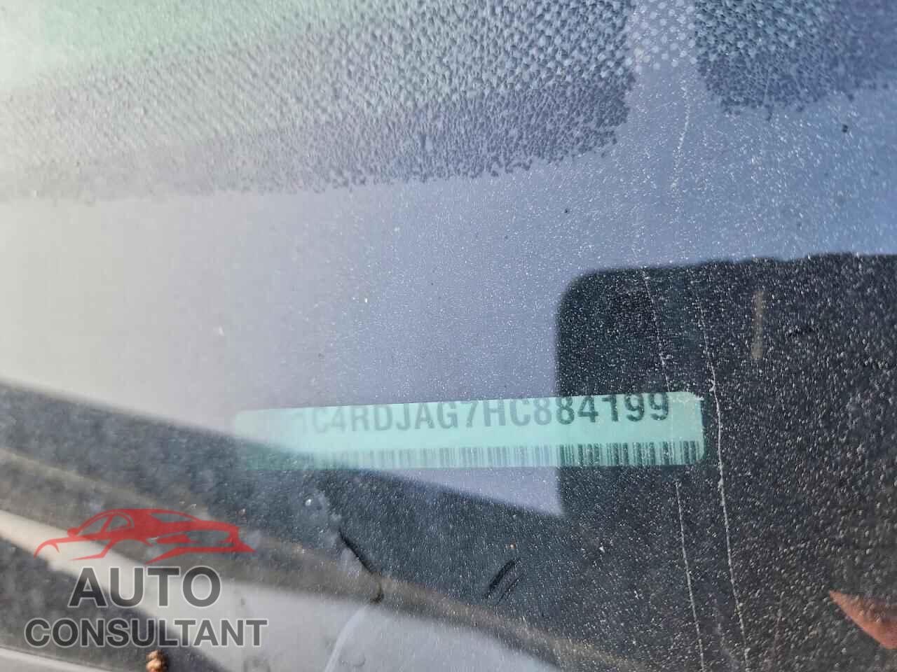 DODGE DURANGO 2017 - 1C4RDJAG7HC884199