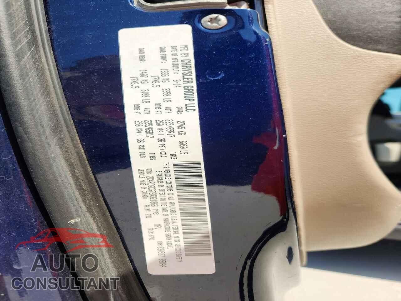 DODGE CARAVAN 2014 - 2C4RDGCG7ER321866