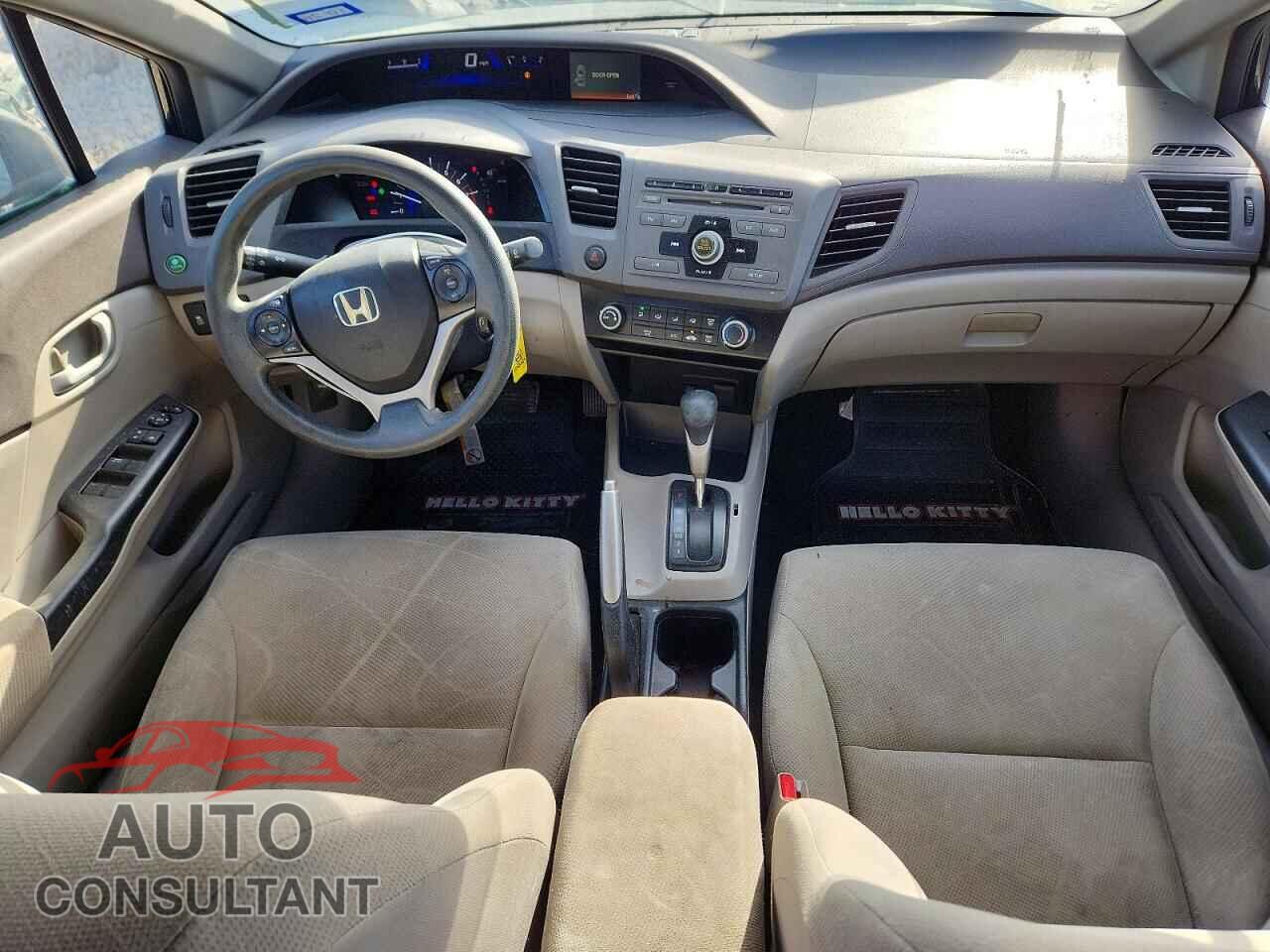 HONDA CIVIC 2012 - 19XFB2F58CE075267