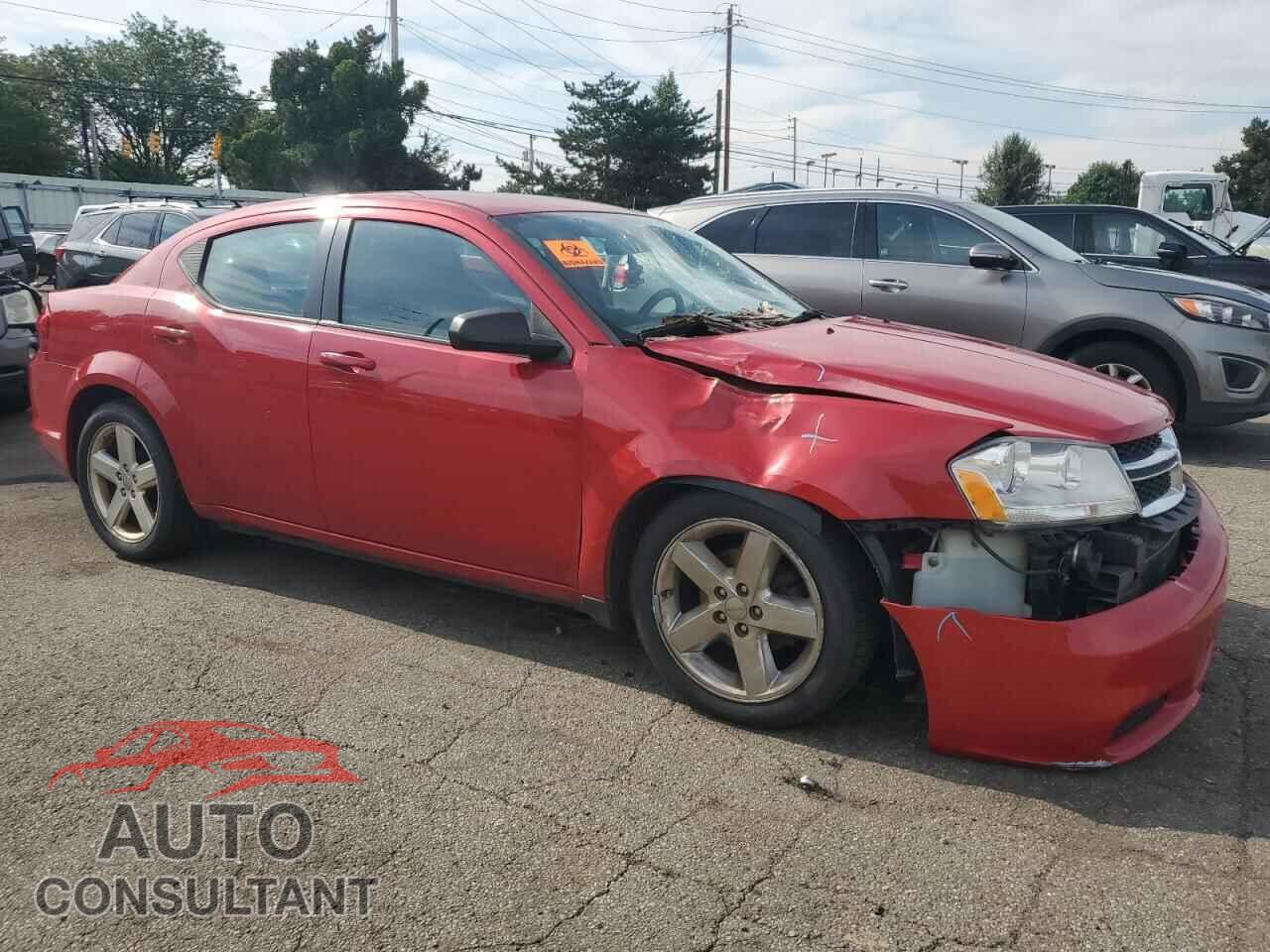 DODGE AVENGER 2013 - 1C3CDZAB7DN544580