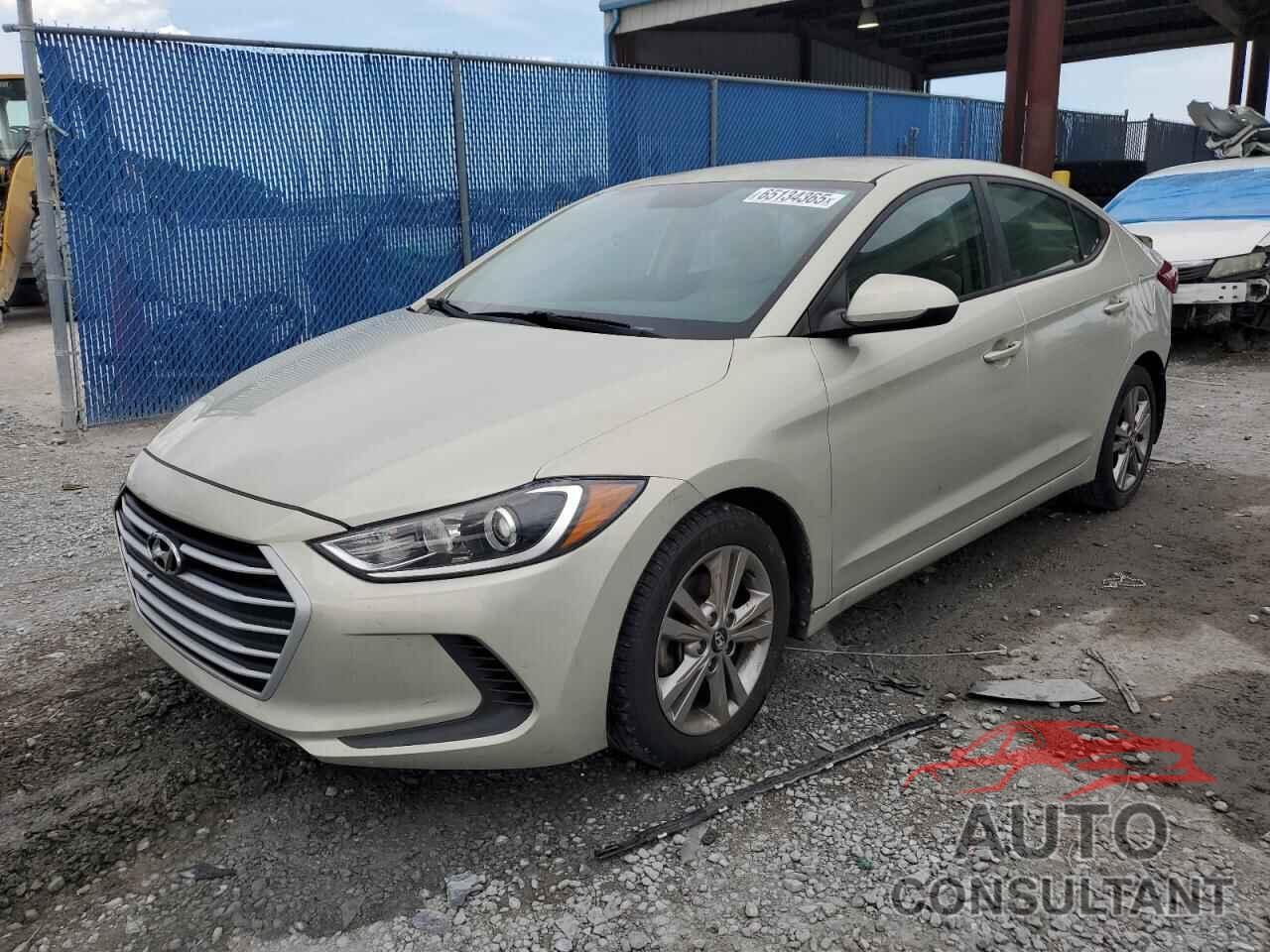 HYUNDAI ELANTRA 2017 - KMHD84LF3HU246168