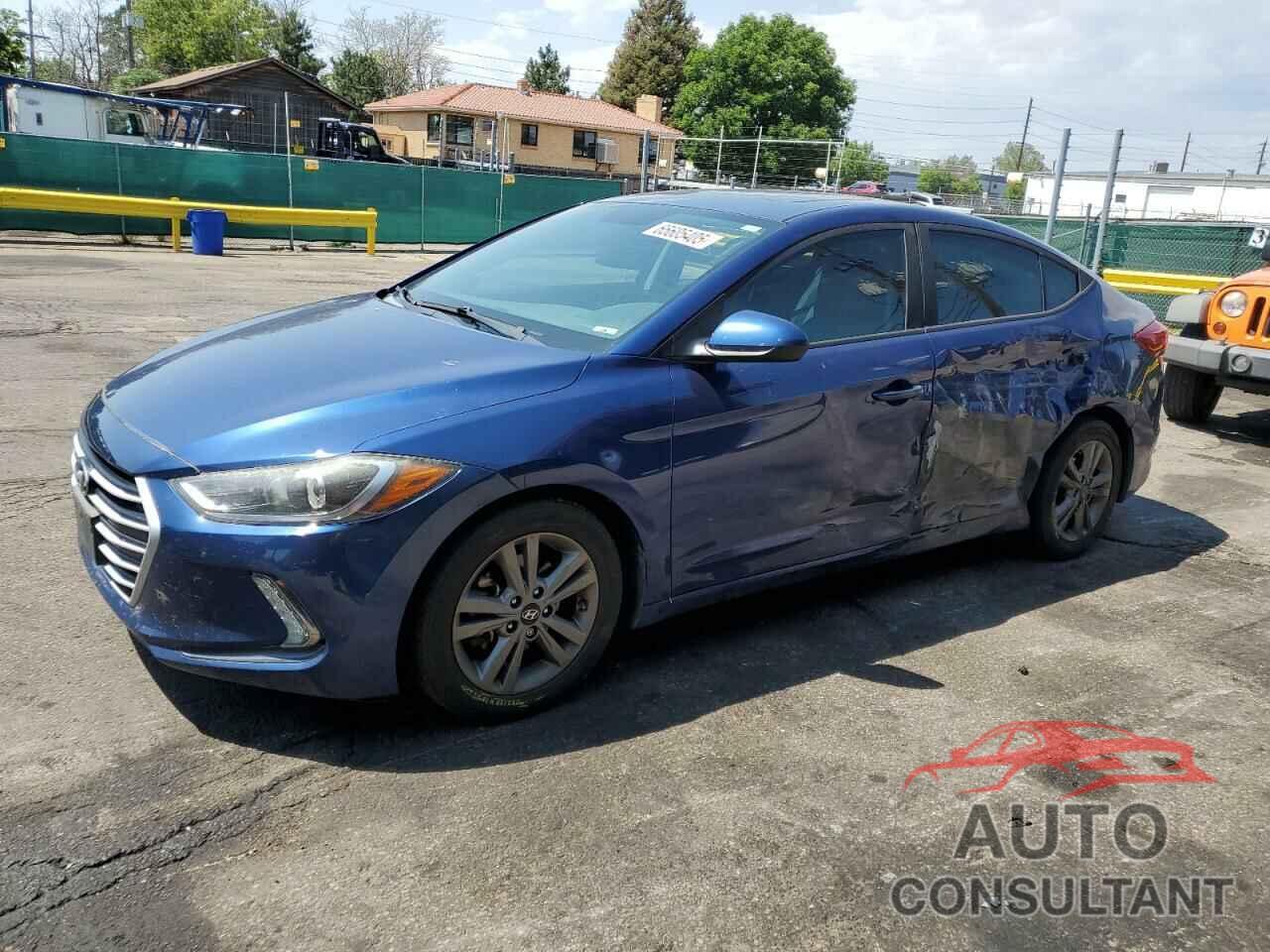 HYUNDAI ELANTRA 2018 - 5NPD84LF4JH244529
