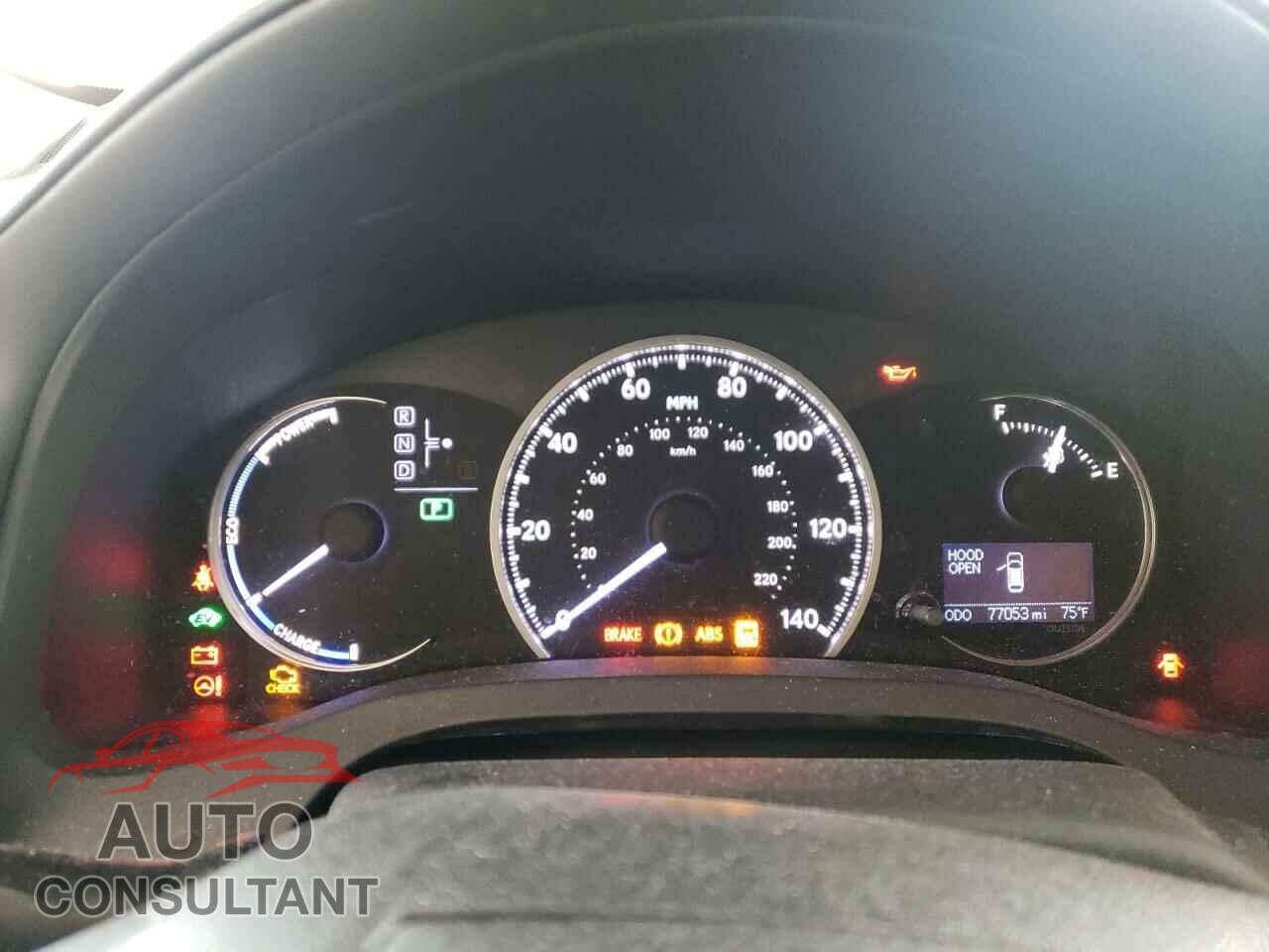 LEXUS CT 200 2016 - JTHKD5BH3G2261648