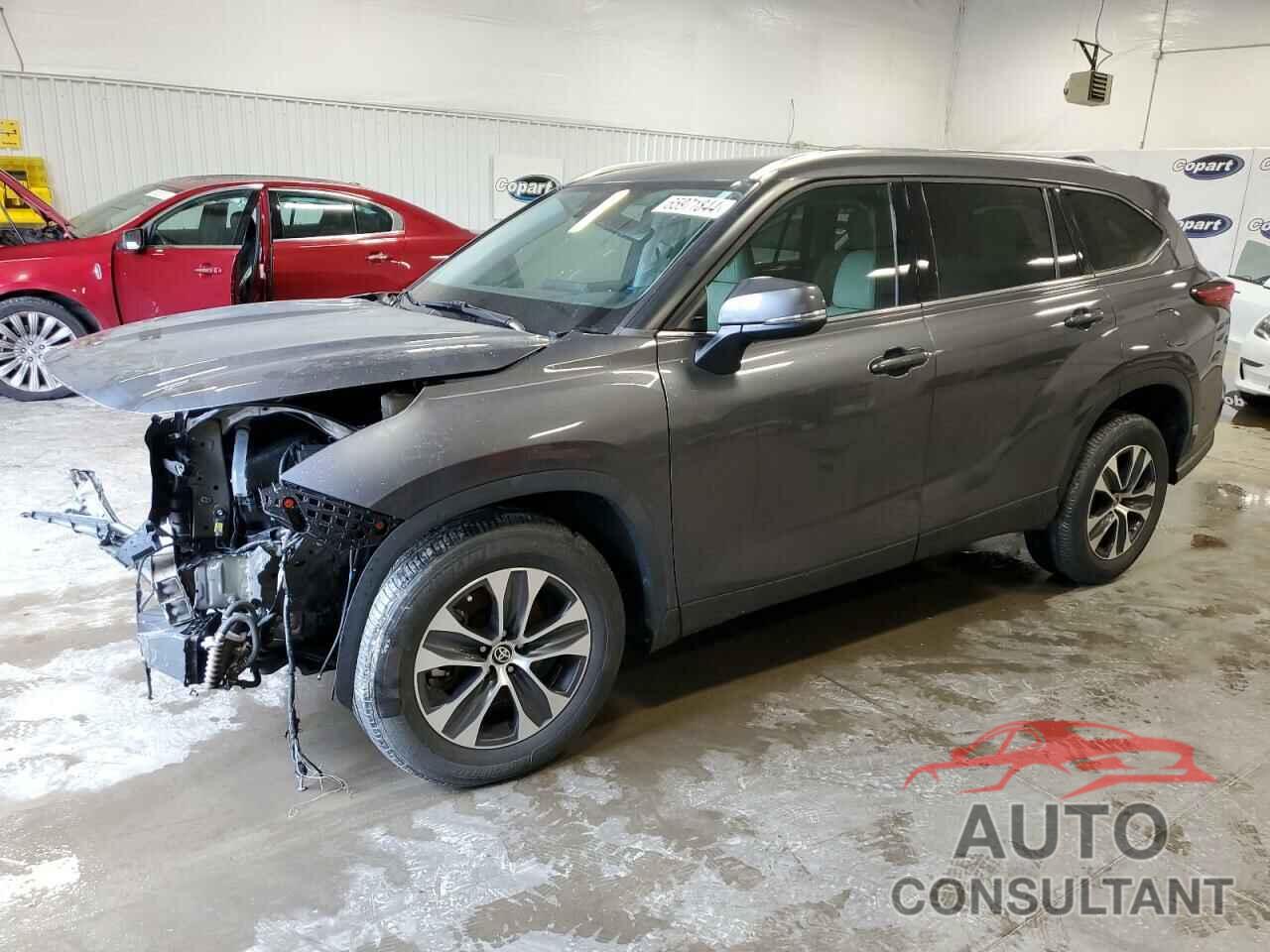 TOYOTA HIGHLANDER 2021 - 5TDGZRAH6MS519330