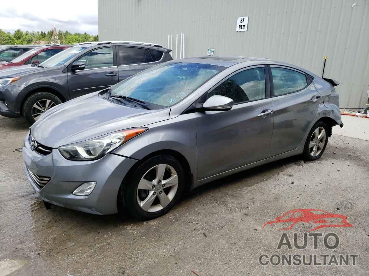 HYUNDAI ELANTRA 2013 - KMHDH4AE7DU853906