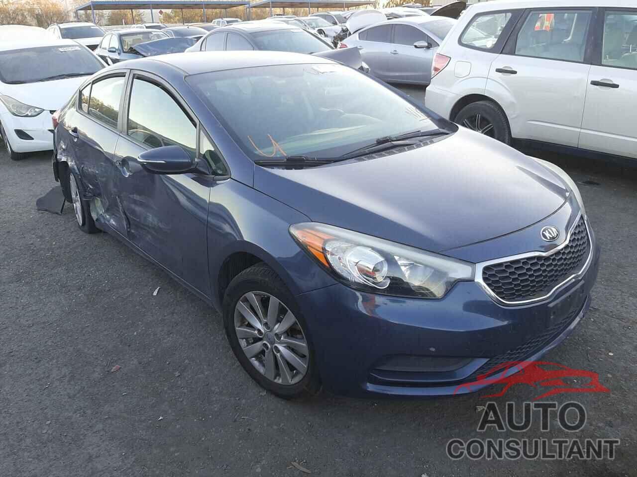 KIA FORTE 2016 - KNAFX4A63G5553946