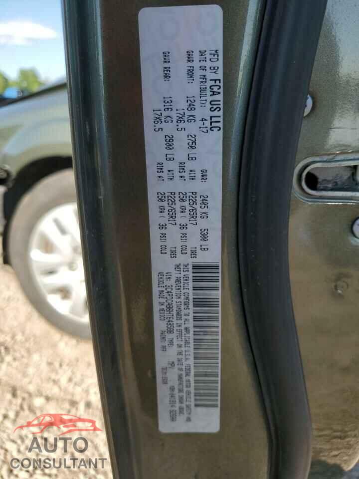 DODGE JOURNEY 2017 - 3C4PDCAB6HT648588