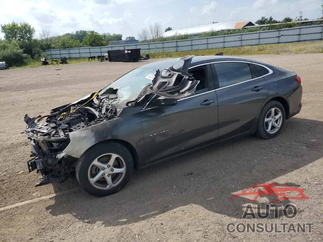CHEVROLET MALIBU 2017 - 1G1ZB5ST0HF198294