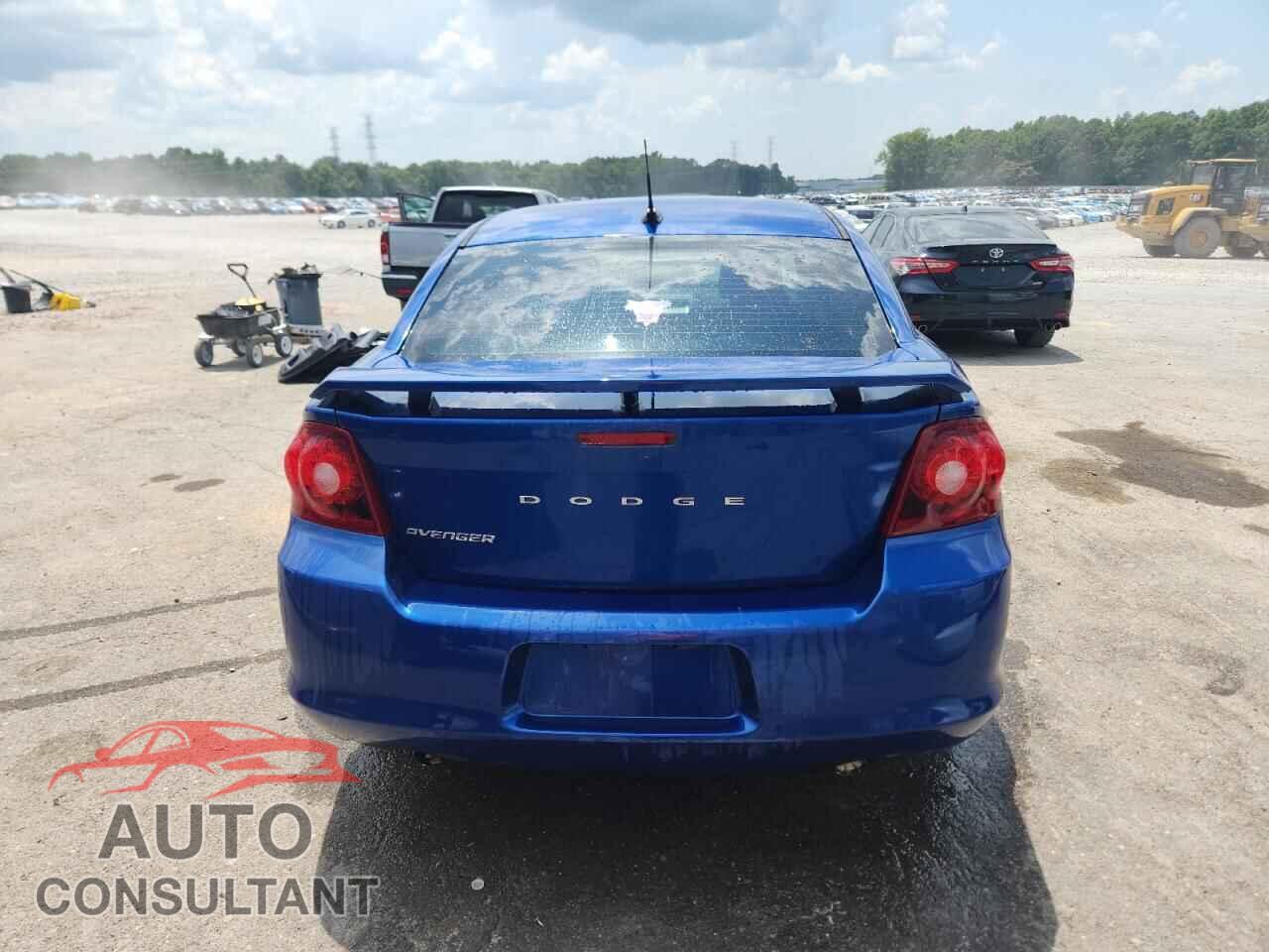 DODGE AVENGER 2013 - 1C3CDZAG2DN624235