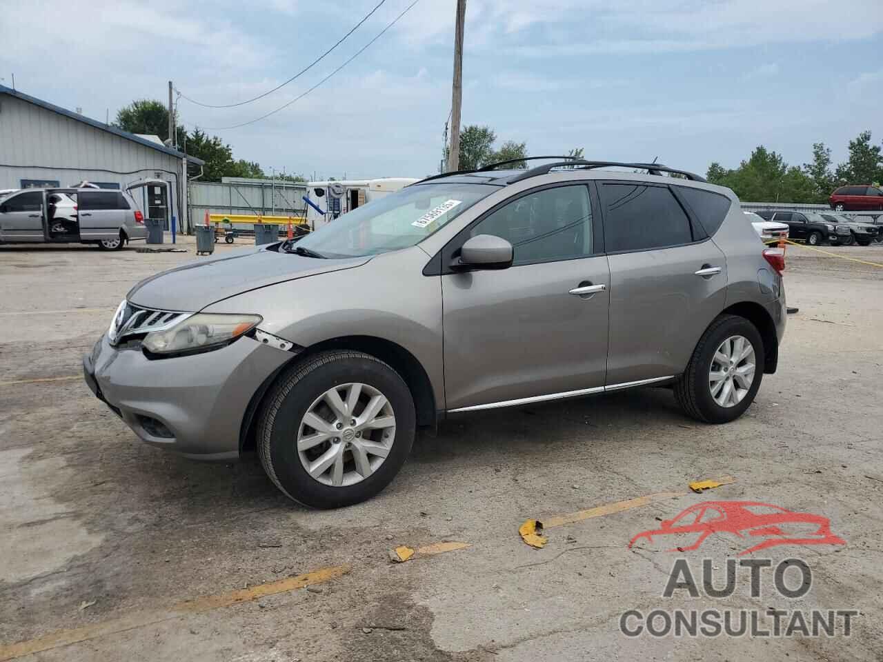NISSAN MURANO 2012 - JN8AZ1MUXCW103428