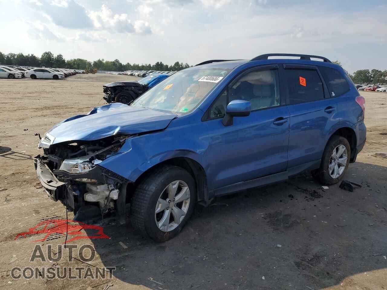 SUBARU FORESTER 2016 - JF2SJAFC3GH515858