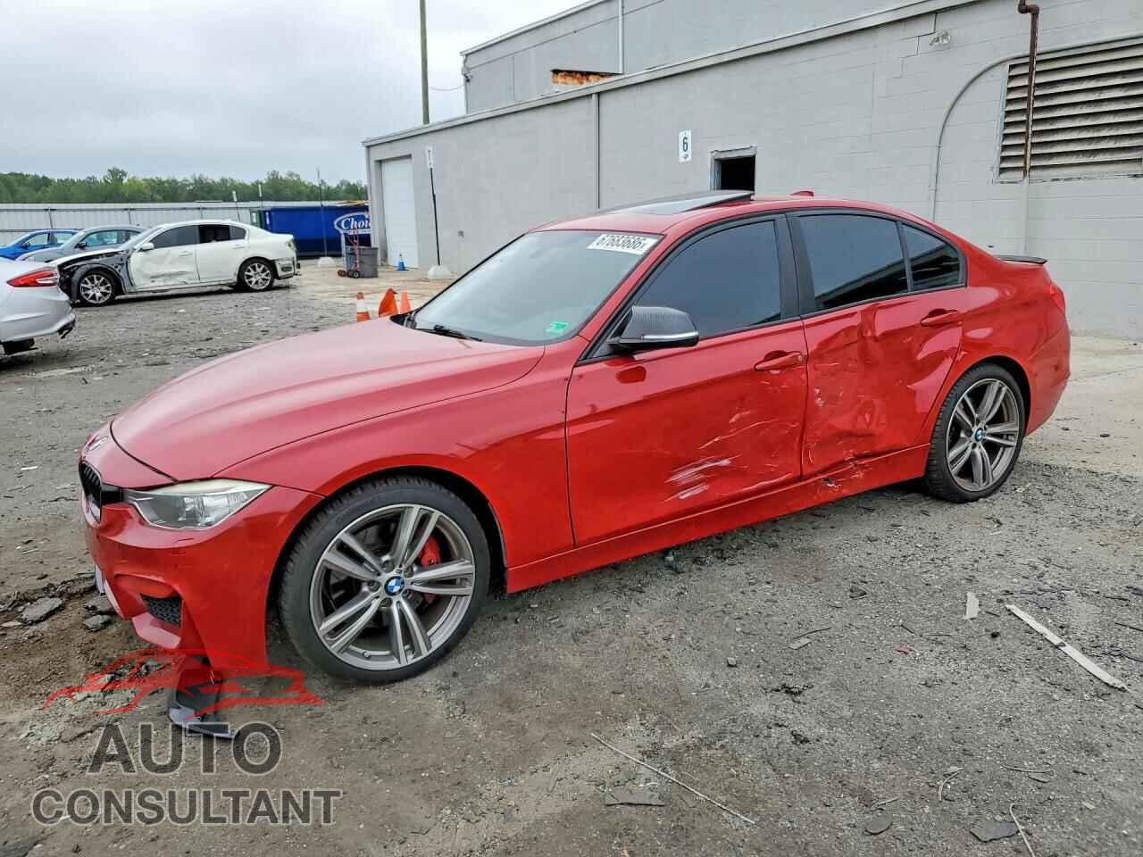 BMW 3 SERIES 2013 - WBA3B9C51DF585741