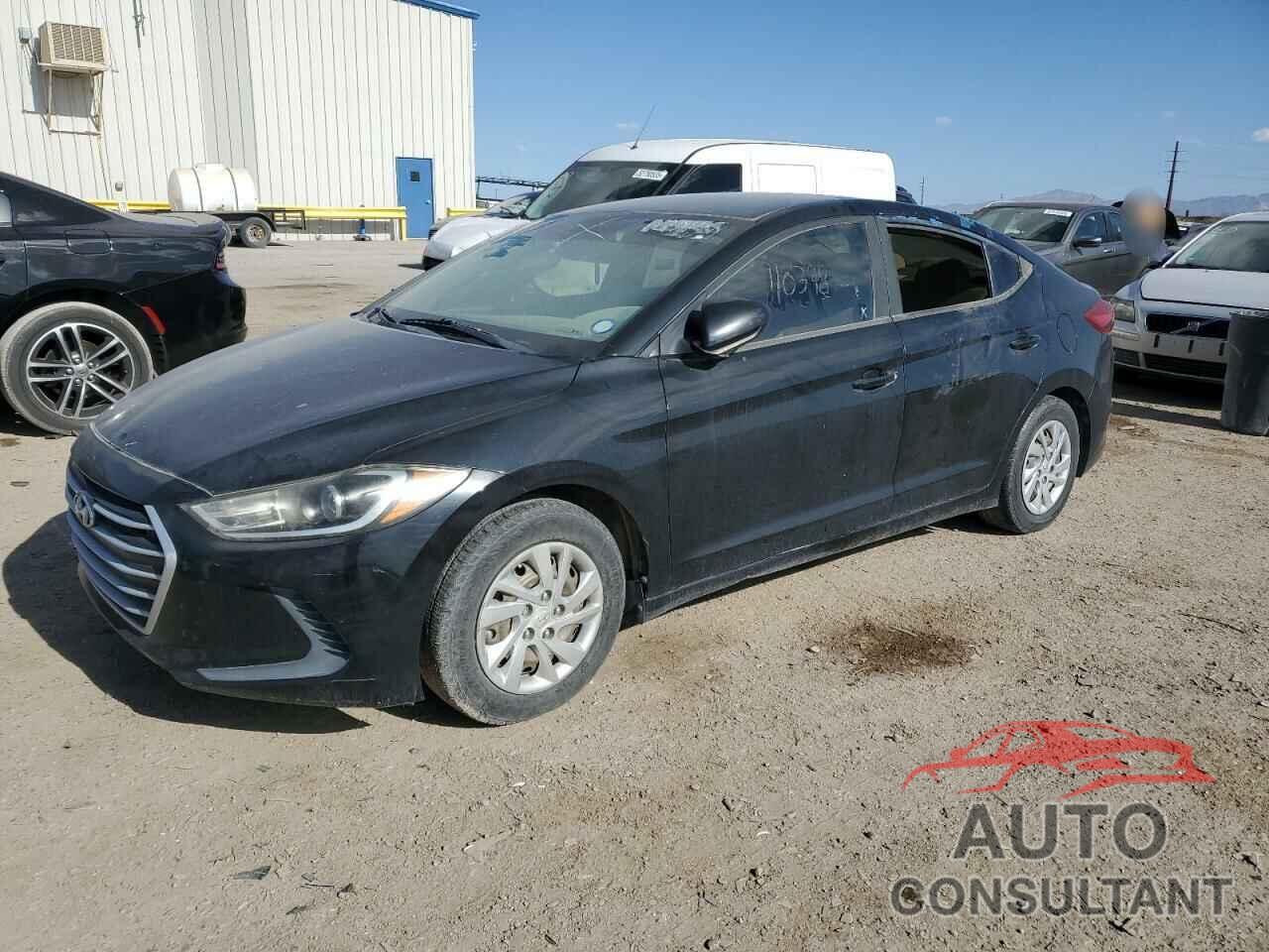 HYUNDAI ELANTRA 2017 - KMHD74LF5HU424763