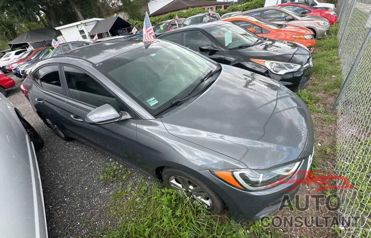 HYUNDAI ELANTRA 2018 - KMHD84LF3JU659763