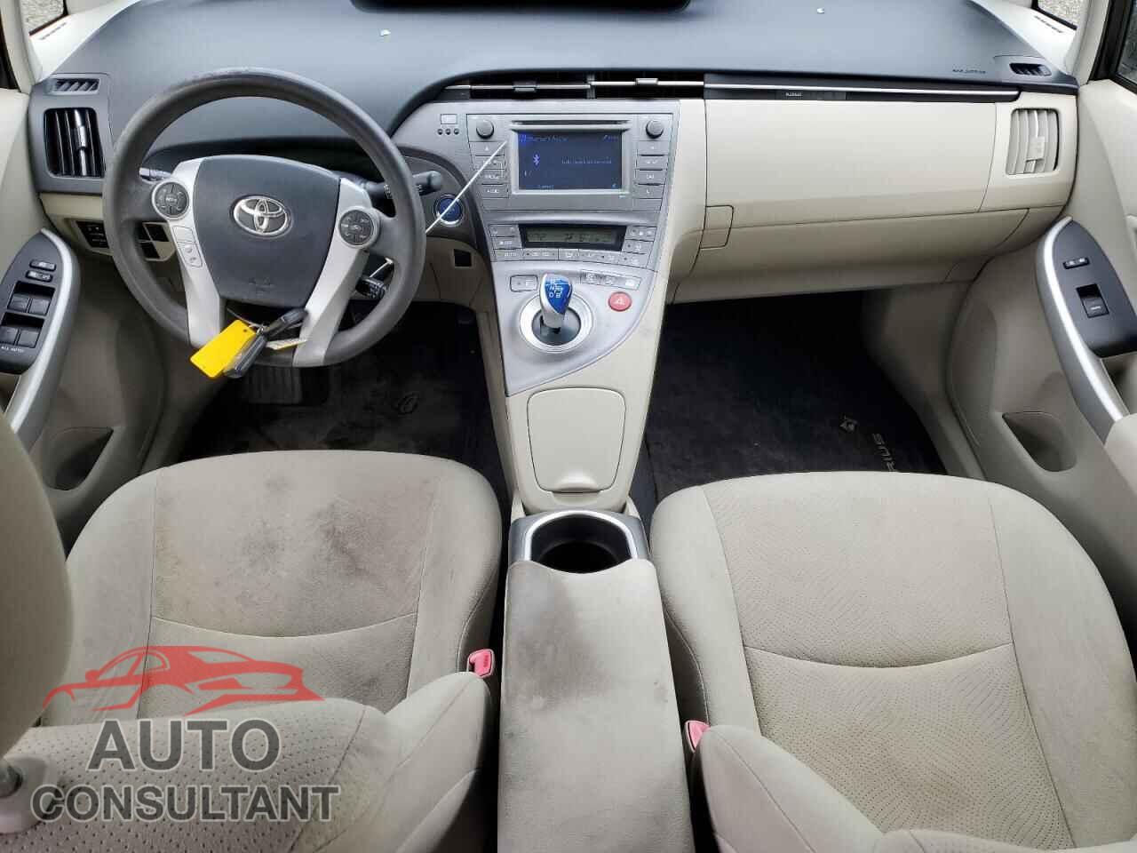 TOYOTA PRIUS 2012 - JTDKN3DU2C5452662