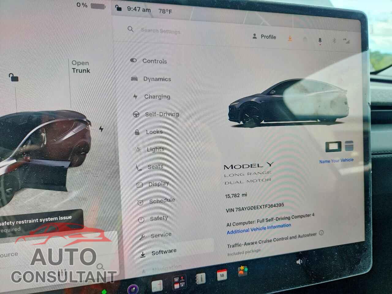 TESLA MODEL Y 2026 - 7SAYGDEEXTF364395