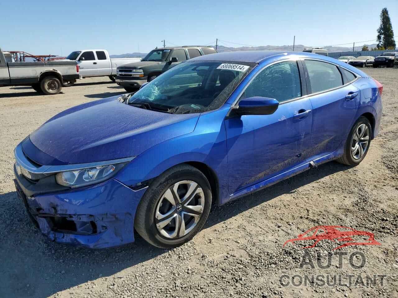 HONDA CIVIC 2018 - 2HGFC2F55JH542225