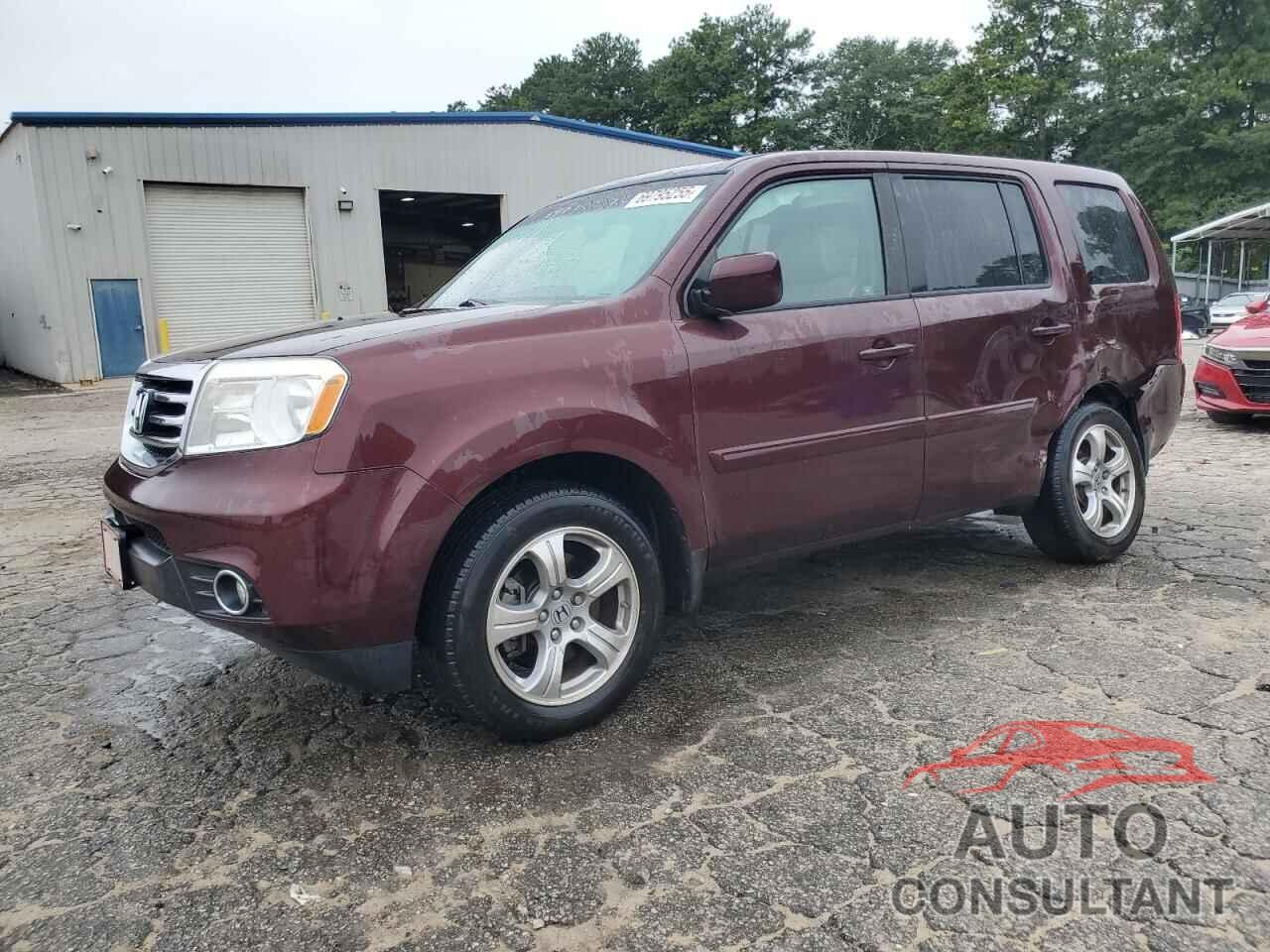 HONDA PILOT 2012 - 5FNYF3H5XCB029501