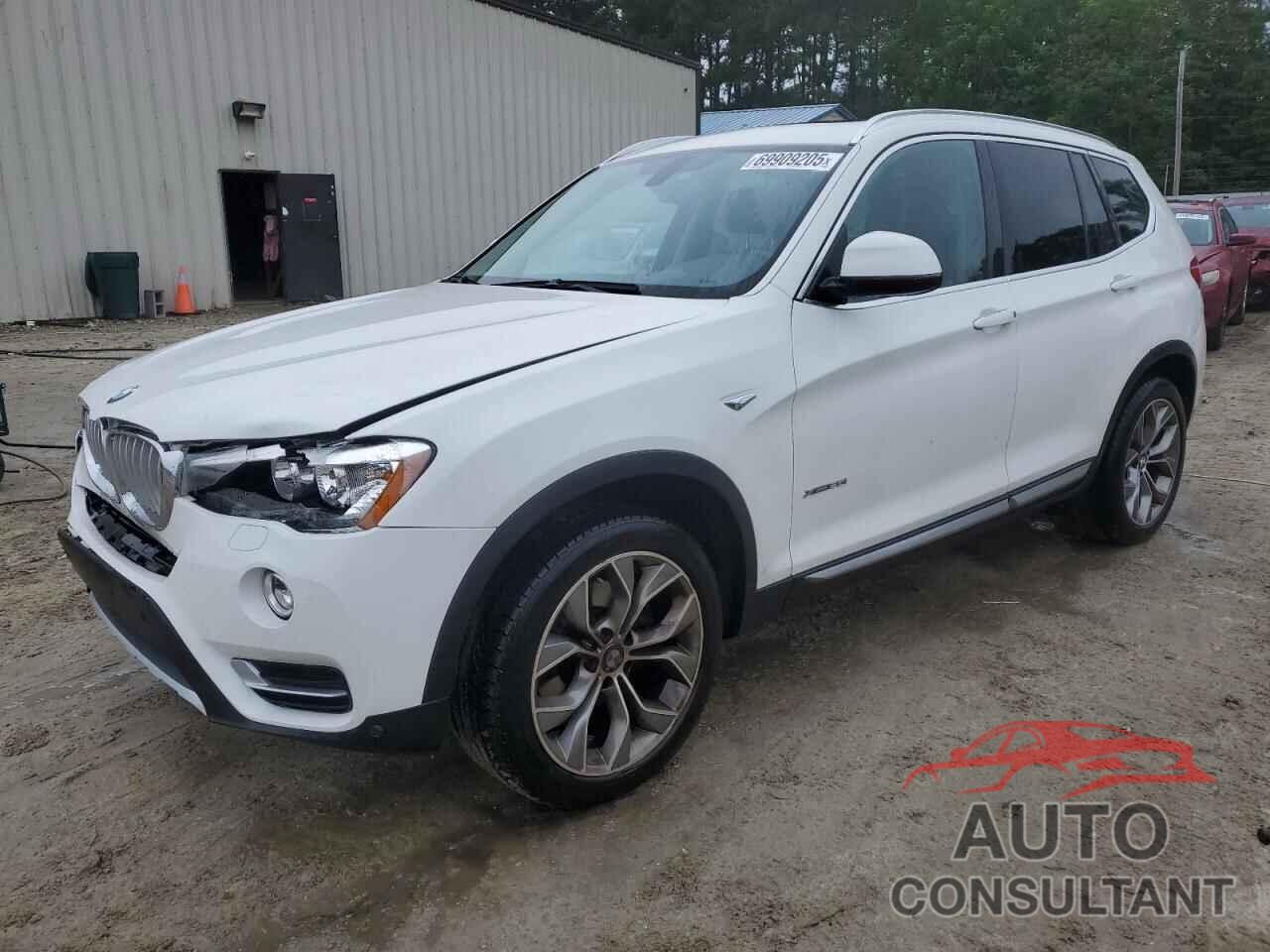 BMW X3 2016 - 5UXWX9C55G0D68333
