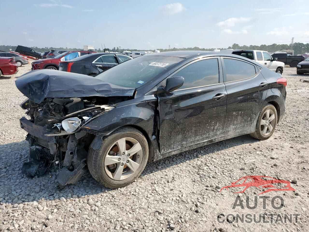 HYUNDAI ELANTRA 2013 - KMHDH4AE1DU494990