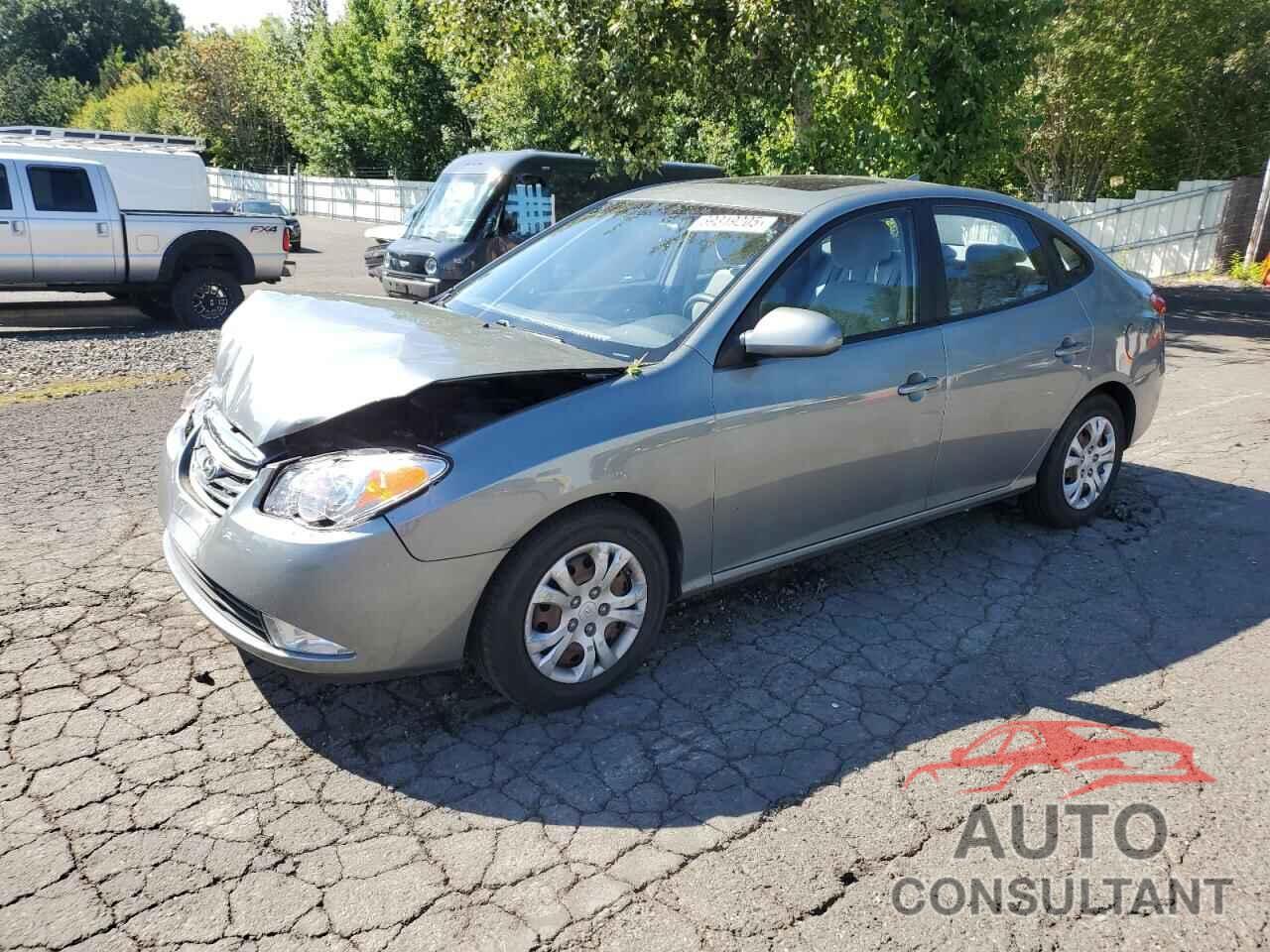 HYUNDAI ELANTRA 2010 - KMHDU4AD5AU838819